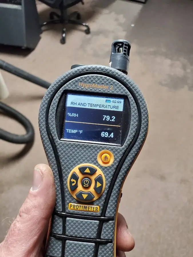 Moisture meter humidity assessment for Fire & Smoke Damage Restoration in Erlanger